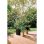 Maceta con autorriego Elho Foss Rond 43 Beige Champignon 39 L Polipropileno reciclado