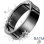 Anillo inteligente Avizar R09 Talla 13 Bluetooth IP54 Autonomía 7 días iOS/Android Negro