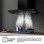 Campana extractora Hisense con motor inverter extracción 90cm y control táctil