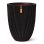 Jardinière Capi Groove Elegant 46x58 cm Noir 66 L