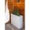 Jardinière EDA Muret Loft L Graphit 46L Blanc Ceruse