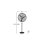 Ventilador de Pie Industrial Bilake Tormenta 280W 81cm Oscilante Altura Regulable Cabezal Orientable