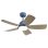 Ventilatore da Soffitto con Luce Welltin T3218P283238 22W 107cm Motore DC Silenzioso Telecomando