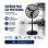 Ventilador de Pie Industrial Bilake Tormenta 240W 71cm 3 Velocidades Oscilante Altura Regulable