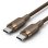 USB-C auf USB-C Kabel Vention TRDJF 60W 3A 1m USB 2.0 Braun