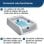 Litière auto-nettoyante PetSafe ScoopFree 1.5 avec couvercle et plateau en silice