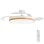 Ventoinha de Teto com Luz 3NOD Concept Nature Motor DC 6 Velocidades Pás Retráteis Comando