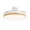 Ventoinha de Teto com Luz 3NOD Concept Nature Motor DC 6 Velocidades Pás Retráteis Comando