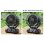 Mini Ventilatore Portatile Autrucker 20000mAh 8 Velocità LED Telecomando Oscillazione