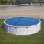 Cubierta solar Gre CV300 para piscina redonda 3 m polietileno azul anti-UV 180 micras