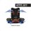 Schildkröt Stelvio Black Sac à Dos Vélo 18L Lumière LED USB