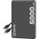 Powerbank Obal:Me MagNetix 5000mAh MagSafe USB-C Schwarz