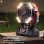 Mini Ventilatore Portatile Autrucker 20000mAh 8 Velocità LED Telecomando Arancione