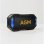 Colunas AGM Mag Rock sem fios 8 W preto e laranja com Bluetooth