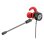 Auriculares HP DHE-7004 com fio jack 3,5 mm microfone integrados preto e vermelho