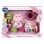Kit VTech para Recém-Nascido Éveil des Sens Cor de Rosa com Peluche de Hipopótamo e Piano com Luzes e Sons