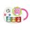 Kit VTech para Recém-Nascido Éveil des Sens Cor de Rosa com Peluche de Hipopótamo e Piano com Luzes e Sons