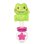 Kit VTech para Recém-Nascido Éveil des Sens Cor de Rosa com Peluche de Hipopótamo e Piano com Luzes e Sons