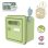 Buzón de Juguete Smoby Life Montaje en Pared Material Reciclado y Protección UV