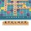 Juego de mesa Scrabble Classic 2 en 1 reversible Mattel 2-4 jugadores