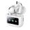 Auriculares Remax LipMax RPL-12 Bluetooth sem fios intra-auriculares brancos