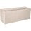 Jardineira EDA Volcania Up 25L Efeito Pedra Beige 59x19,5x22,8cm Resistente UV Geada
