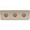 Jardineira EDA Volcania Up 25L Efeito Pedra Beige 59x19,5x22,8cm Resistente UV Geada