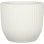Vaso Deroma 231 Chalk White 7L Ø24 cm Plastica Leggera Testurizzata