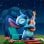 Figura Coleccionable Disney Stitch con Guitarra Abysse Multicolor