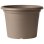Jardinière extérieure Deroma Day R Camel Taupe 60 cm Ø 69 L Plastique recyclé