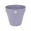 Jardinière ronde Elho Loft Urban violete avec roues et réserve d'eau 39 x 38,5 x 35 cm