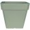 Vaso quadrado Riviera Soleilla 50x50 cm 65 L Vert Argile