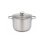Baumalu Cacerola Alta De Acero Inoxidable Con Tapa 32 L Y Ø36 Cm, Preparación Y Almacenamiento De Grandes Cantidades, Acabado Satinado Higiénico, Tapa De Acero Inoxidable