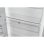 Frigorífico una puerta Exquisit KS360-V-HE-040D No Frost 185 cm D 359 L Inoxlook alarma de puerta