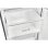 Frigorífico una puerta Exquisit KS360-V-HE-040D No Frost 185 cm D 359 L Inoxlook alarma de puerta
