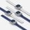 Bande MOFT Apple Watch 46mm Blanc Magnétique Design Versatile