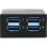 Hub Exsys 4 ports 5 Gbit/s modèle EX-11240HMS montage industriel robuste