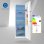 Frigorífico una puerta Exquisit KS360-V-HE-040D No Frost 185cm 359L D Blanco