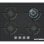 Placa de gas Bosch Serie 6 PPH6A6I10 4 zonas 60 cm Negro