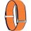 Pulsera de actividad Platyne Ona Bluetooth GPS Orange 40 días batería salud