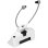 Auricolari Technisat StereoMan ISI 3 Bluetooth Wireless e Cablati Bianchi con Microfono