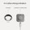 Intelligenter Ring Oura Ring 5 Größe 13 Bluetooth IPX8 Wiederaufladbare Batterie Titan Schwarz