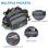 Mochila 3 en 1 Waterfly Utility Max 2.0 Resistente al Agua 5 L Unisex