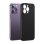 Custodia Baseus Synthetic Fiber Series TPU nera per iPhone 14 Pro con vetro temperato