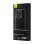 Custodia Baseus Synthetic Fiber Series TPU nera per iPhone 14 Pro con vetro temperato