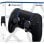 Sony DualSense Edge Mando Inalámbrico para PS5 Midnight Black + Indeca Base de Carga con Reloj Despertador RGB