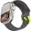 Correa UAG Civilian Strap Apple Watch gris y verde acero y silicona
