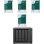 NAS Synology 16TB Intel Celeron J4125 DDR4 2GB 4 bay 2,5GbE DS425+