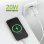 Mayaxess Schnellladegerät 18W mit Quick Charge 3.0 und 1m Lightning-Kabel, kompakt