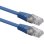 Cabo de Rede Roline CAT6 0,30 m RJ45 U/UTP Azul